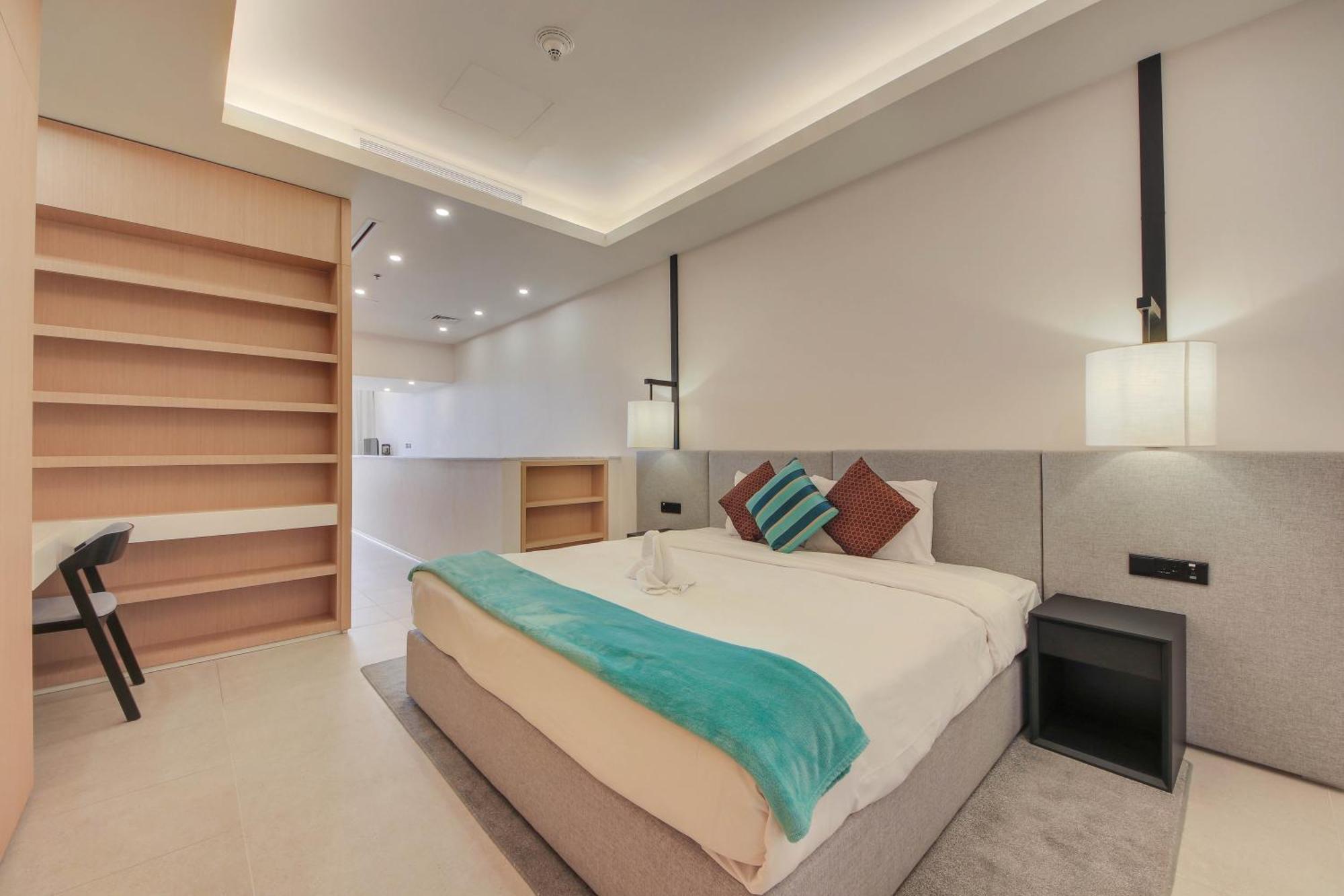 Luxe Getaways Royal Amwaj Palm Jumeirah Resort Apartment Holiday Home Dubai Bilik gambar