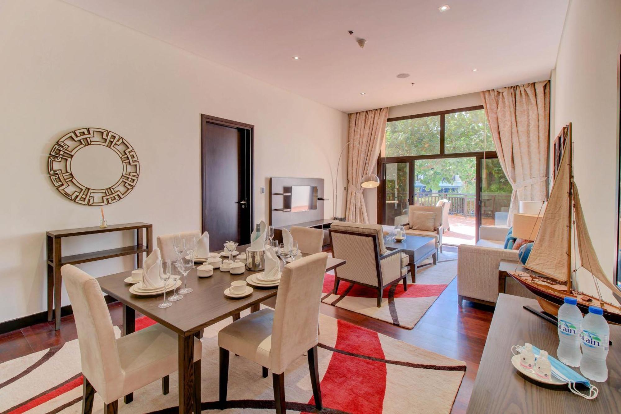 Luxe Getaways Royal Amwaj Palm Jumeirah Resort Apartment Holiday Home Dubai Bilik gambar