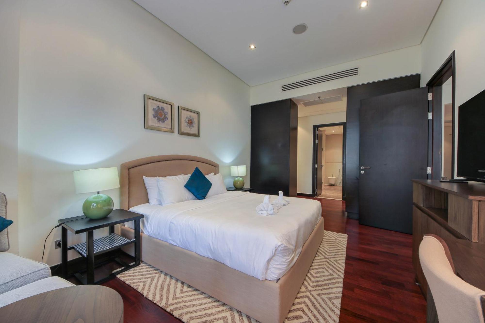 Luxe Getaways Royal Amwaj Palm Jumeirah Resort Apartment Holiday Home Dubai Bilik gambar