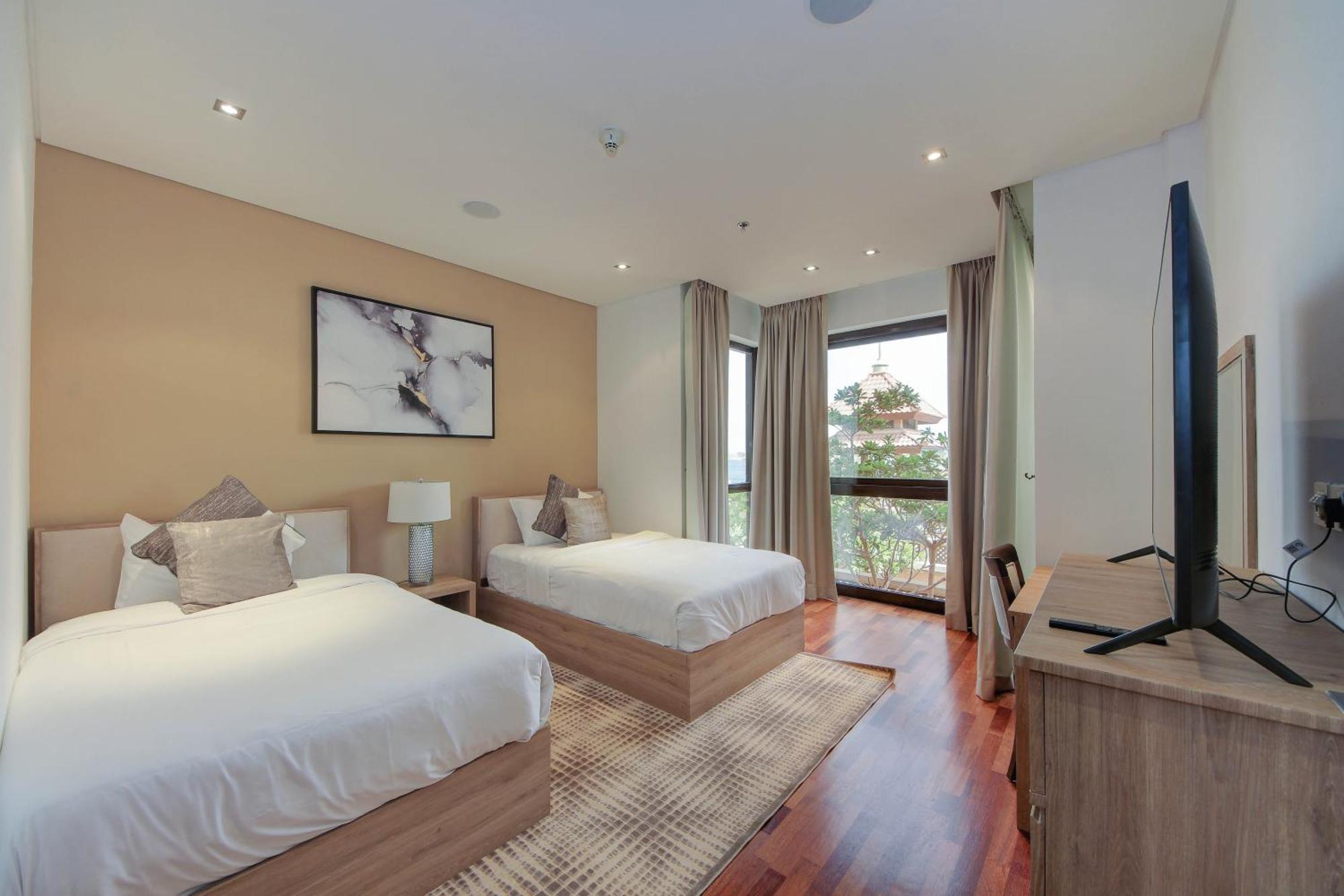 Luxe Getaways Royal Amwaj Palm Jumeirah Resort Apartment Holiday Home Dubai Luaran gambar