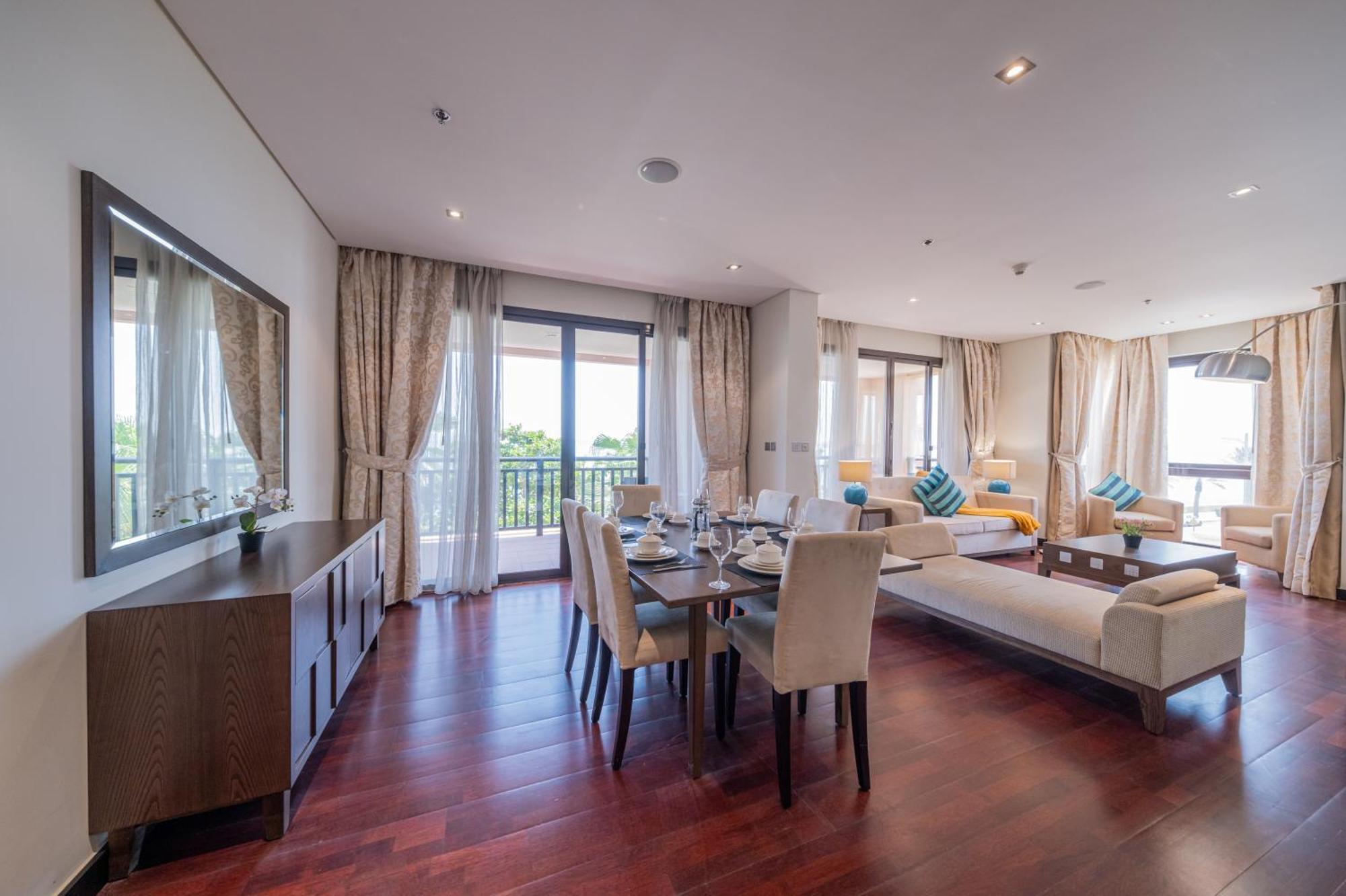 Luxe Getaways Royal Amwaj Palm Jumeirah Resort Apartment Holiday Home Dubai Luaran gambar