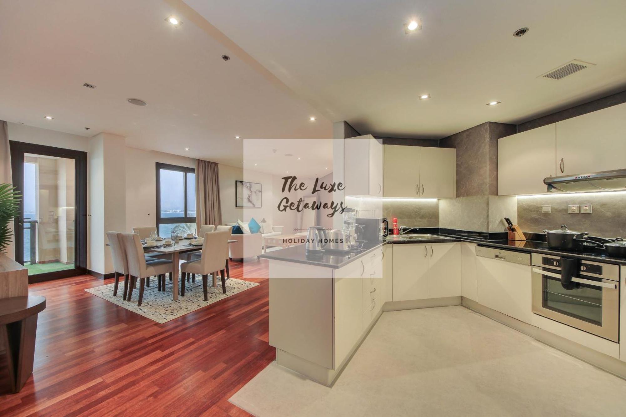 Luxe Getaways Royal Amwaj Palm Jumeirah Resort Apartment Holiday Home Dubai Luaran gambar