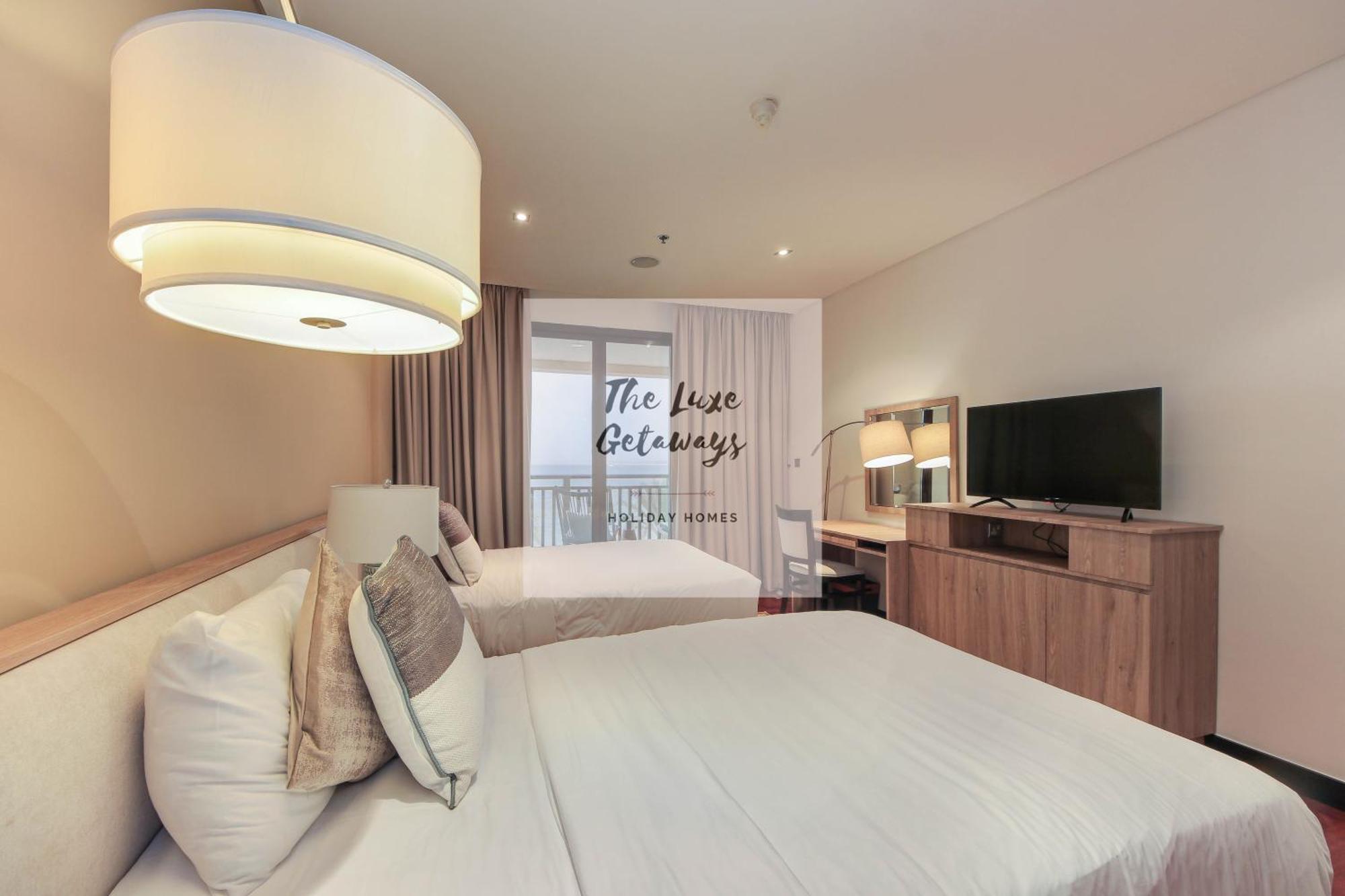 Luxe Getaways Royal Amwaj Palm Jumeirah Resort Apartment Holiday Home Dubai Luaran gambar