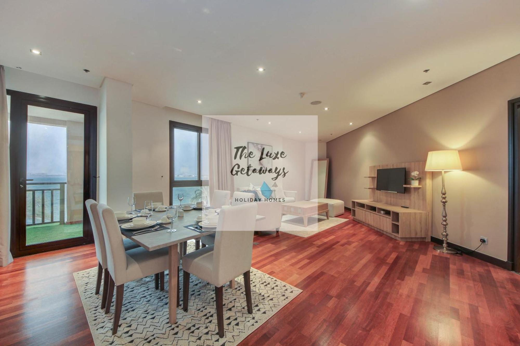Luxe Getaways Royal Amwaj Palm Jumeirah Resort Apartment Holiday Home Dubai Luaran gambar