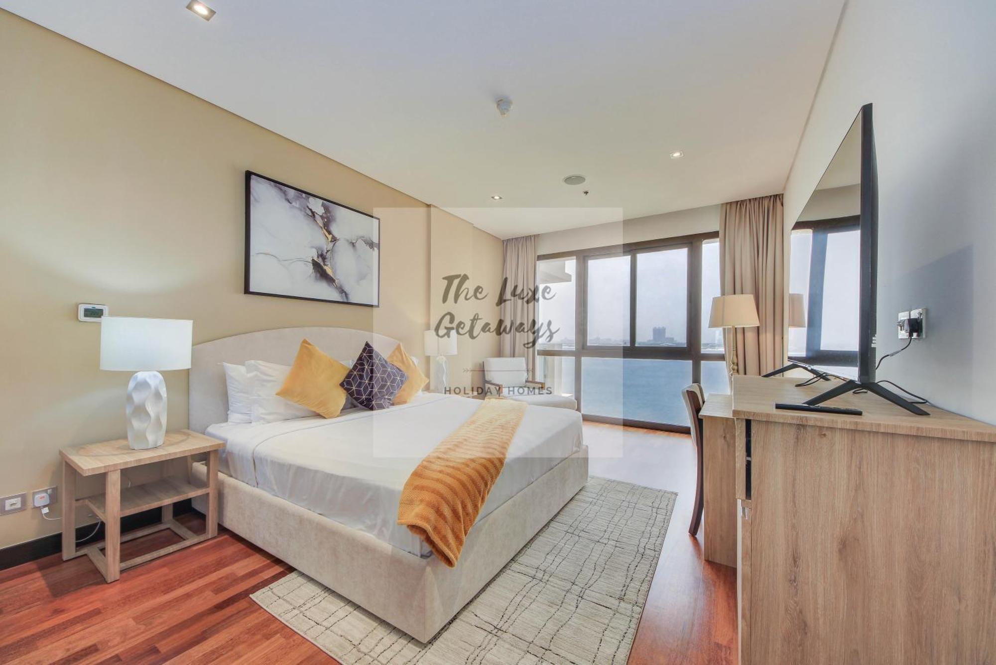 Luxe Getaways Royal Amwaj Palm Jumeirah Resort Apartment Holiday Home Dubai Luaran gambar