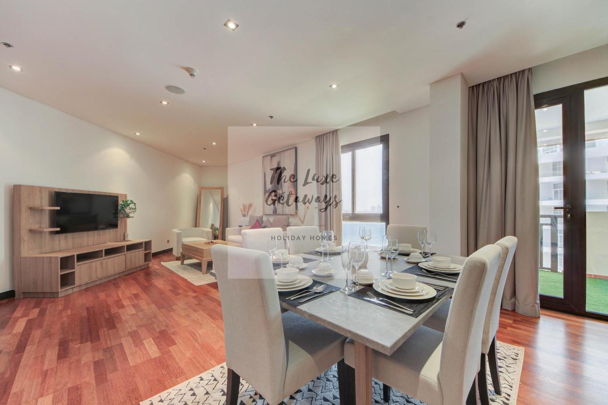Luxe Getaways Royal Amwaj Palm Jumeirah Resort Apartment Holiday Home Dubai Luaran gambar