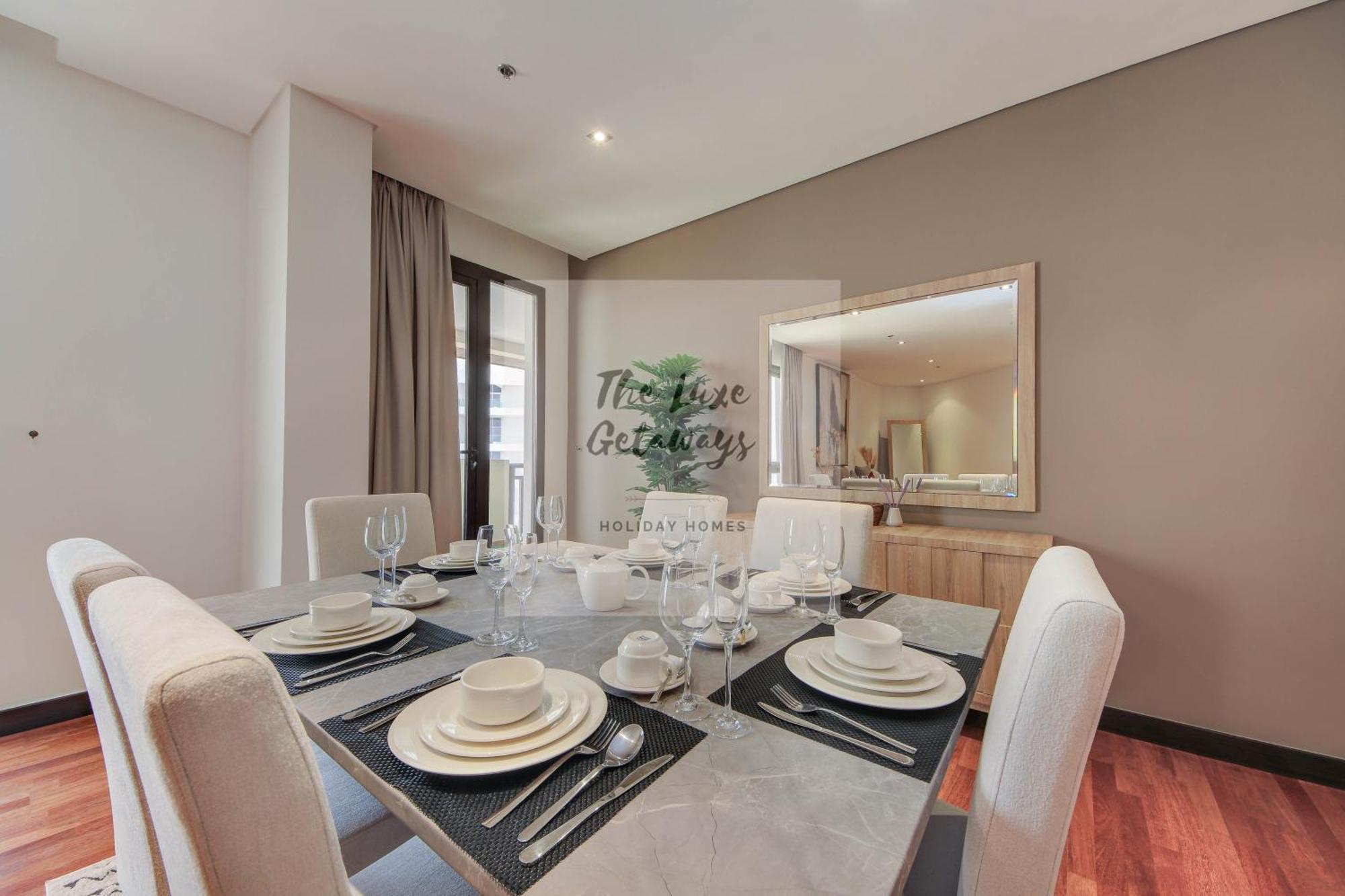 Luxe Getaways Royal Amwaj Palm Jumeirah Resort Apartment Holiday Home Dubai Luaran gambar
